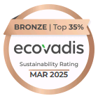 Image du label Ecovadis de bronze